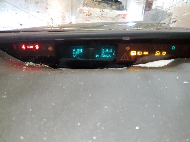 JTDKB20U667535576 - 2006 TOYOTA PRIUS BLACK photo 9