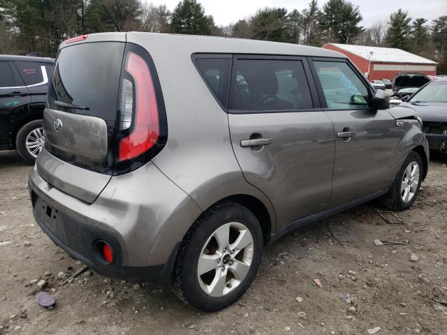 KNDJN2A21J7575301 - 2018 KIA SOUL GRAY photo 3