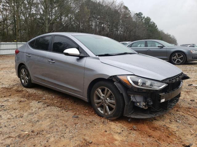 5NPD84LF0HH072557 - 2017 HYUNDAI ELANTRA SE SILVER photo 4