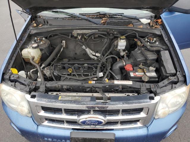 1FMCU0D77AKA93321 - 2010 FORD ESCAPE XLT BLUE photo 11