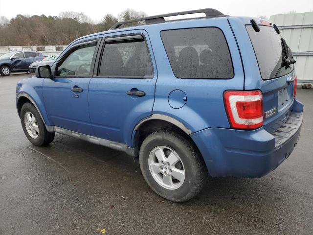 1FMCU0D77AKA93321 - 2010 FORD ESCAPE XLT BLUE photo 2