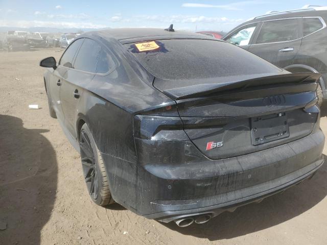WAUB4CF53JA045802 - 2018 AUDI S5 PREMIUM PLUS შავი ფოტო 2