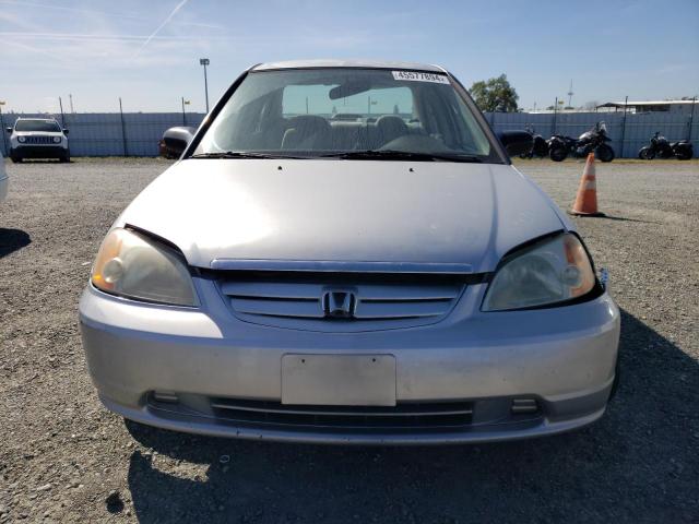 2HGES16152H555161 - 2002 HONDA CIVIC DX SILVER photo 5