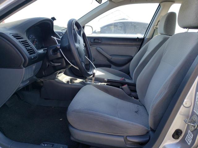 2HGES16152H555161 - 2002 HONDA CIVIC DX SILVER photo 7