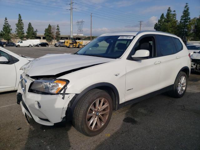 5UXWX9C53E0D16342 - 2014 BMW X3 XDRIVE28I WHITE photo 1