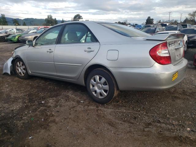 4T1BE32K63U773204 - 2003 TOYOTA CAMRY LE SILVER photo 2