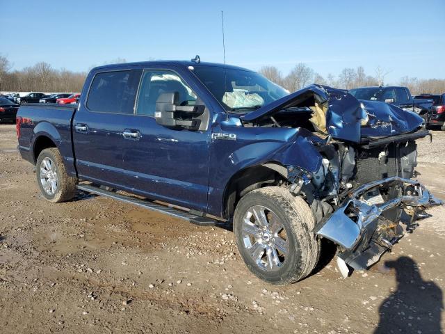 1FTEW1EG8JKF97338 - 2018 FORD F150 SUPERCREW BLUE photo 4