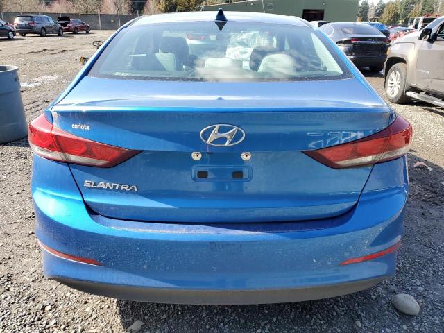 5NPD84LF2HH059597 - 2017 HYUNDAI ELANTRA SE BLUE photo 6