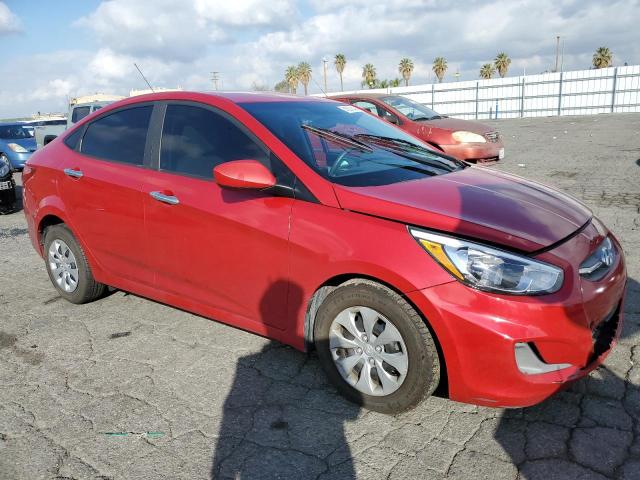 KMHCT4AEXHU308475 - 2017 HYUNDAI ACCENT SE BURGUNDY photo 4