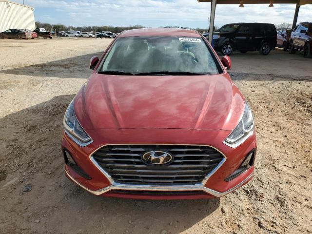 5NPE24AF3KH805846 - 2019 HYUNDAI SONATA SE RED photo 5