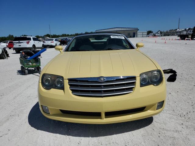 1C3AN65L45X060040 - 2005 CHRYSLER CROSSFIRE LIMITED YELLOW photo 5