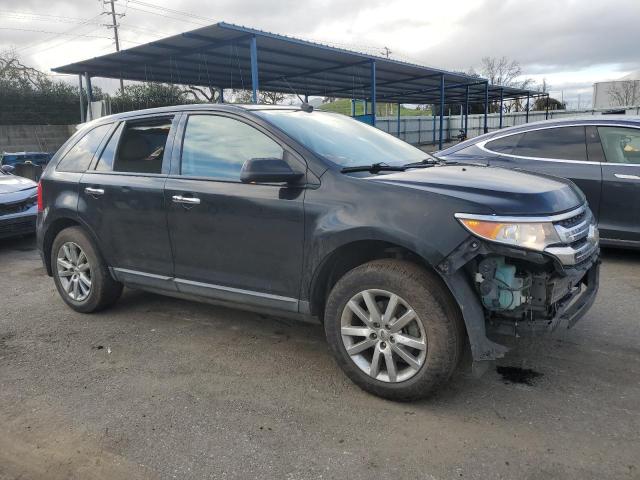 2FMDK3JC5BBB15101 - 2011 FORD EDGE SEL BLACK photo 4