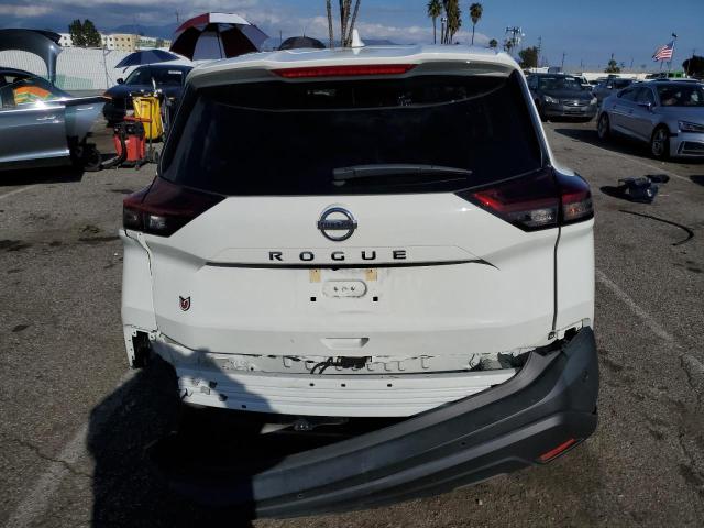 5N1AT3AAXMC839240 - 2021 NISSAN ROGUE S WHITE photo 6