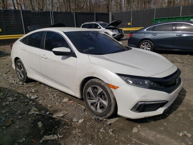 19XFC2F63KE037000 - 2019 HONDA CIVIC LX WHITE photo 4