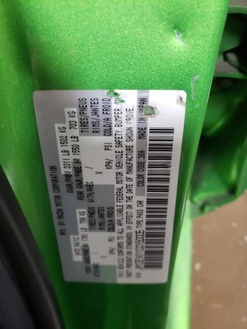 JM1DE1KY1C0150005 - 2012 MAZDA MAZDA2 GREEN photo 12