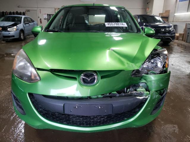 JM1DE1KY1C0150005 - 2012 MAZDA MAZDA2 GREEN photo 5