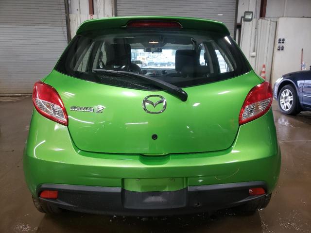 JM1DE1KY1C0150005 - 2012 MAZDA MAZDA2 GREEN photo 6