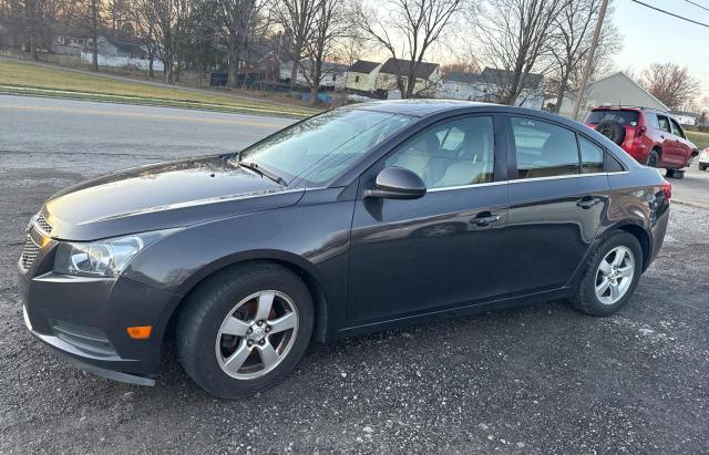 1G1PC5SB7E7400307 - 2014 CHEVROLET CRUZE LT BROWN photo 2