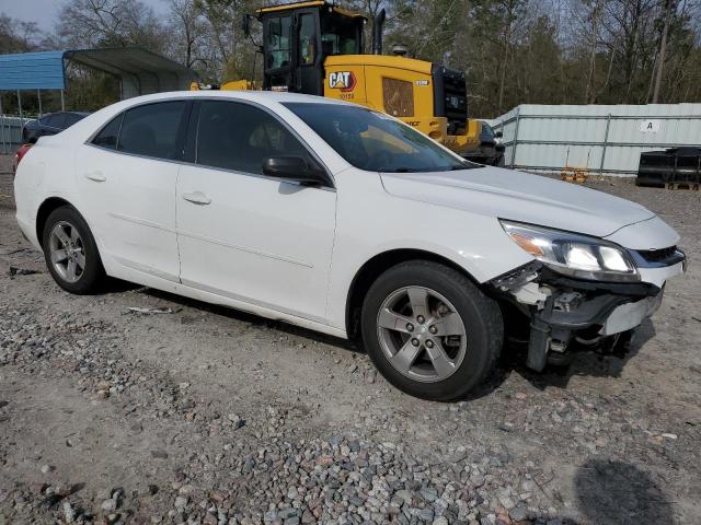 1G11B5SL7FF160605 - 2015 CHEVROLET MALIBU LS WHITE photo 4