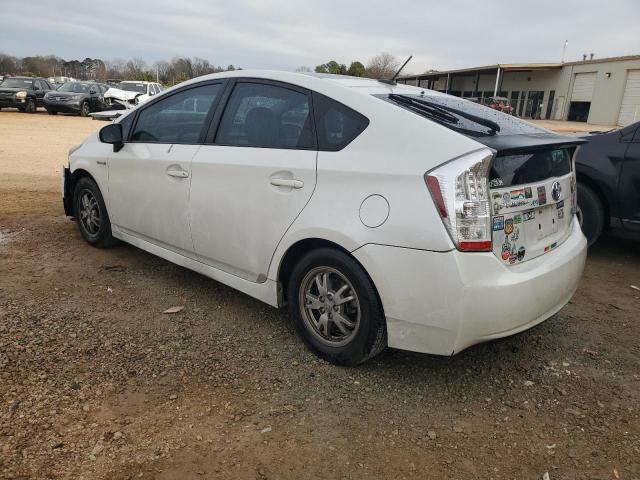 JTDKN3DU5A0112190 - 2010 TOYOTA PRIUS WHITE photo 2