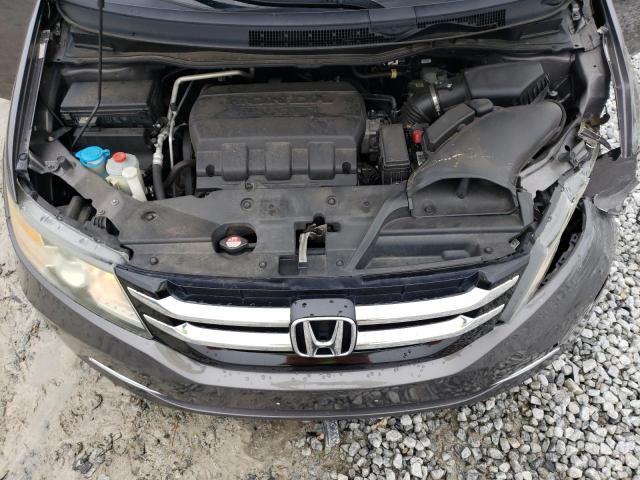 5FNRL5H61FB002290 - 2015 HONDA ODYSSEY EXL GRAY photo 12