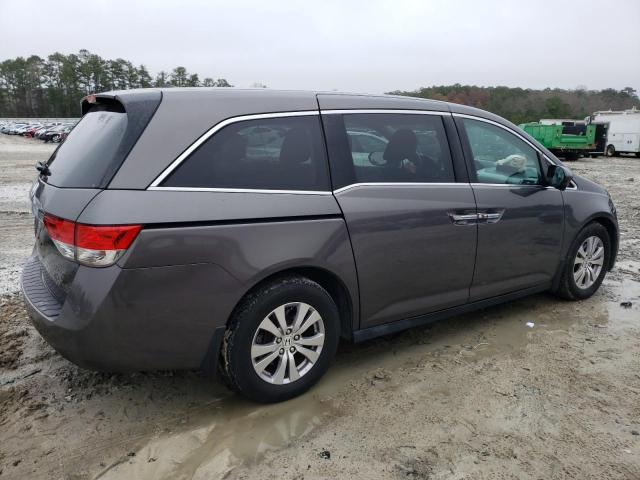 5FNRL5H61FB002290 - 2015 HONDA ODYSSEY EXL GRAY photo 3