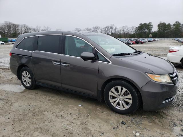 5FNRL5H61FB002290 - 2015 HONDA ODYSSEY EXL GRAY photo 4