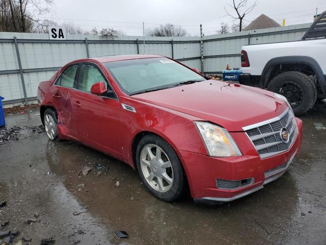 1G6DF577980214421 - 2008 CADILLAC CTS RED photo 4