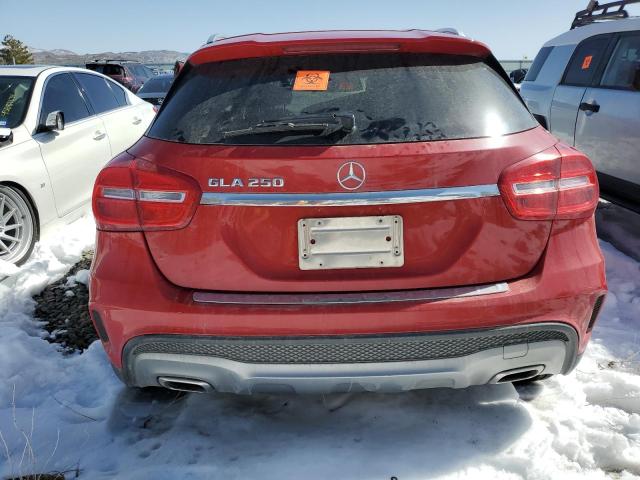 WDCTG4EB1GJ227612 - 2016 MERCEDES-BENZ GLA 250 RED photo 6