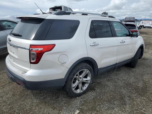 1FMHK7F88CGA17347 - 2012 FORD EXPLORER LIMITED WHITE photo 3