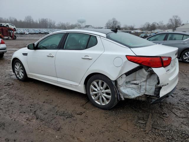 5XXGN4A73EG303850 - 2014 KIA OPTIMA EX WHITE photo 2