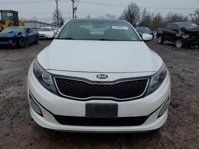 5XXGN4A73EG303850 - 2014 KIA OPTIMA EX WHITE photo 5