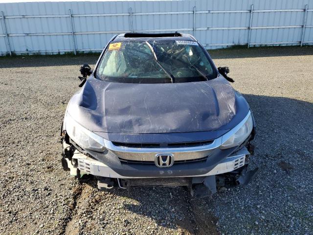 2HGFC2F78HH545664 - 2017 HONDA CIVIC EX GRAY photo 5