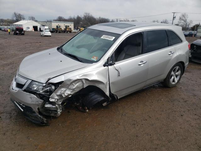 2HNYD2H3XCH536353 - 2012 ACURA MDX TECHNOLOGY SILVER photo 1