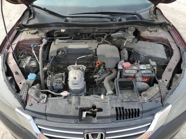 1HGCR2F36DA120970 - 2013 HONDA ACCORD LX BURGUNDY photo 11