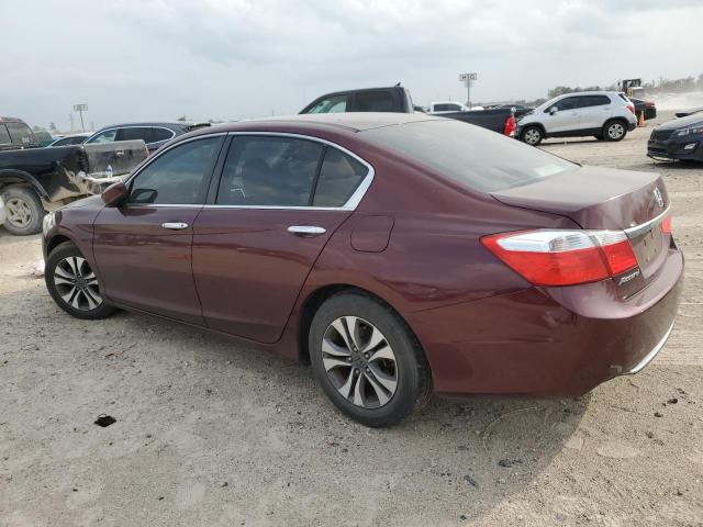 1HGCR2F36DA120970 - 2013 HONDA ACCORD LX BURGUNDY photo 2