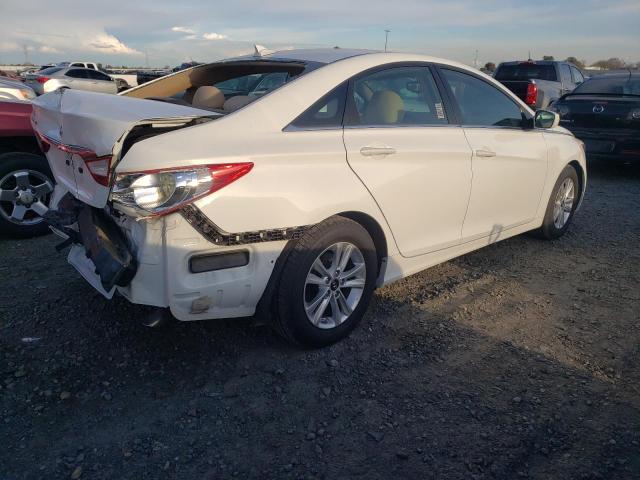 5NPEB4AC8CH463589 - 2012 HYUNDAI SONATA GLS WHITE photo 3