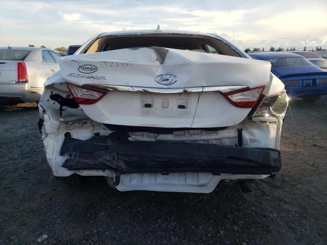 5NPEB4AC8CH463589 - 2012 HYUNDAI SONATA GLS WHITE photo 6