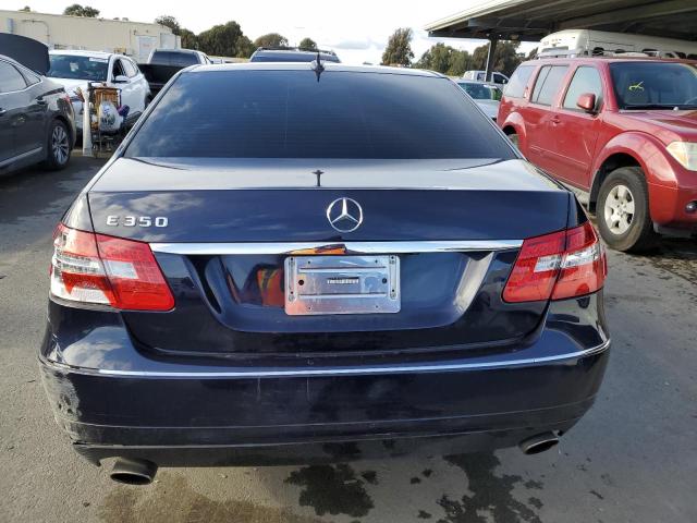 WDDHF5GB3AA057526 - 2010 MERCEDES-BENZ E 350 BLUE photo 6