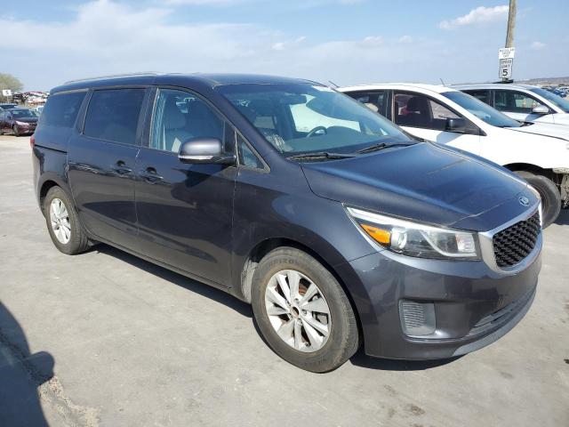 KNDMB5C17F6071926 - 2015 KIA SEDONA LX GRAY photo 4