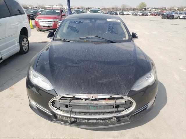 5YJSA1H19EFP53107 - 2014 TESLA MODEL S BLACK photo 5