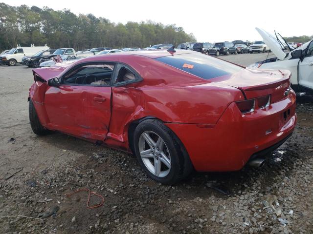 2G1FB1E33C9123453 - 2012 CHEVROLET CAMARO LT RED photo 2