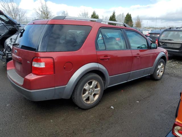1FMZK05116GA39288 - 2006 FORD FREESTYLE SEL RED photo 3