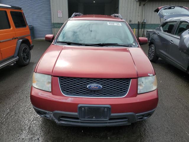 1FMZK05116GA39288 - 2006 FORD FREESTYLE SEL RED photo 5