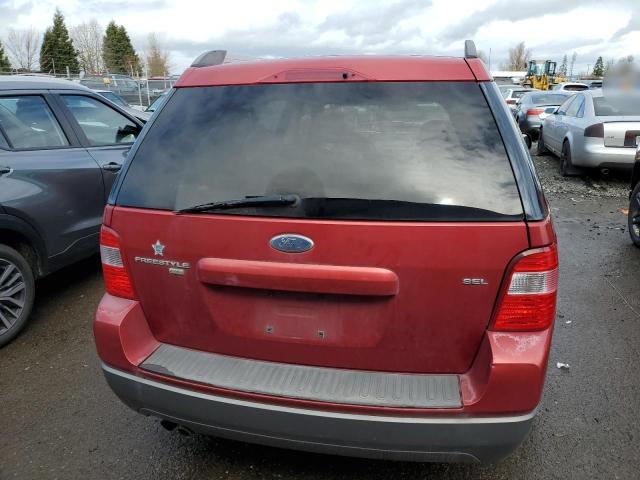 1FMZK05116GA39288 - 2006 FORD FREESTYLE SEL RED photo 6