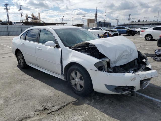 2G1WB5EK5A1246326 - 2010 CHEVROLET IMPALA LT WHITE photo 4