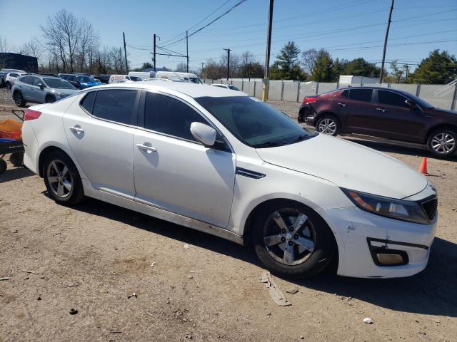 KNAGM4A70E5474107 - 2014 KIA OPTIMA LX WHITE photo 4