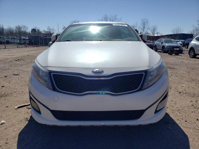 KNAGM4A70E5474107 - 2014 KIA OPTIMA LX WHITE photo 5