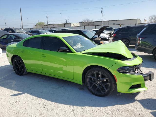 2C3CDXBG0KH635615 - 2019 DODGE CHARGER SXT GREEN photo 4