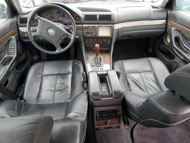 WBAGJ8328WDM08607 - 1998 BMW 740 IL BLACK photo 8